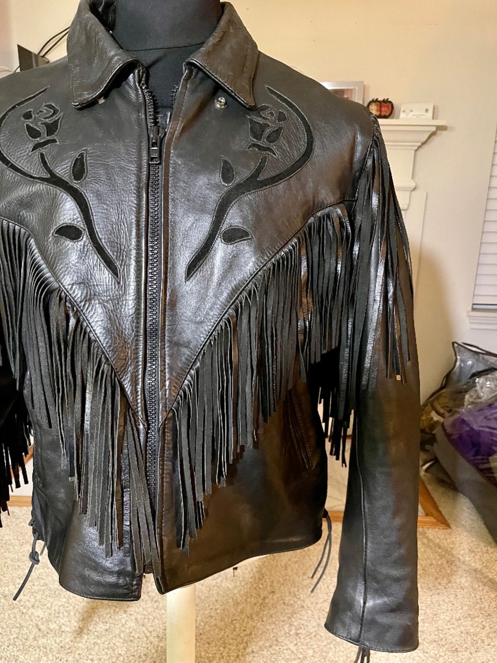 Women's Genuine Leather Motorcycle Jacket